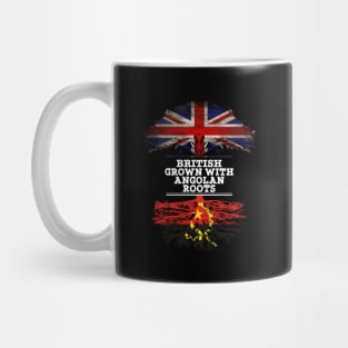 British Grown With Angolan Roots - Gift for Angola With Roots From Angolan Mug